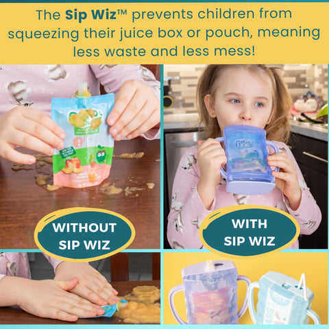 Sip Wiz Baby Pouch and Juice Box Holder