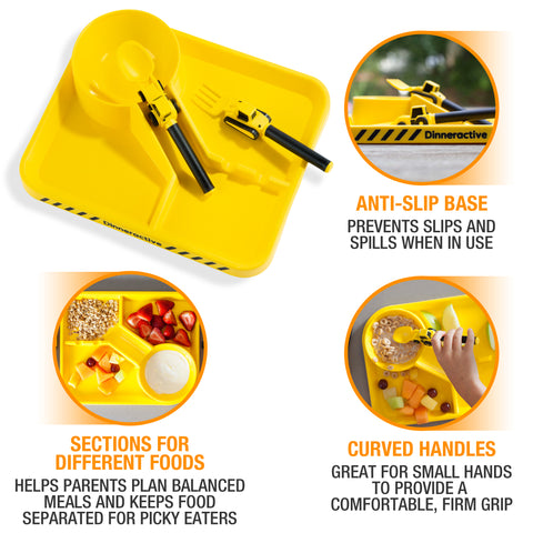 3-Piece Construction Themed Meal Set