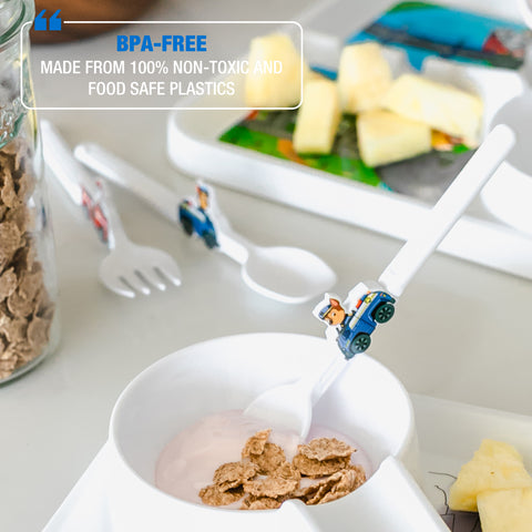 2-Piece PAW Patrol Themed Utensil Set - Dinneractive