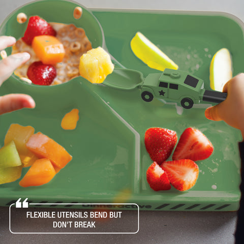 2-Piece Army Themed Utensil Set