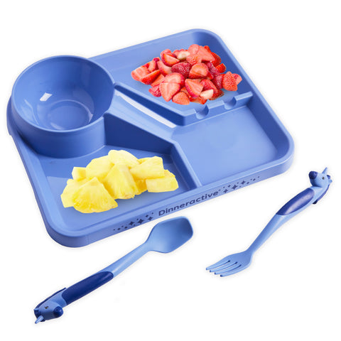 3-Piece Unicorn Themed Meal Set - Dinneractive