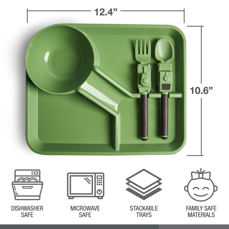 3-Piece Army Themed Meal Set