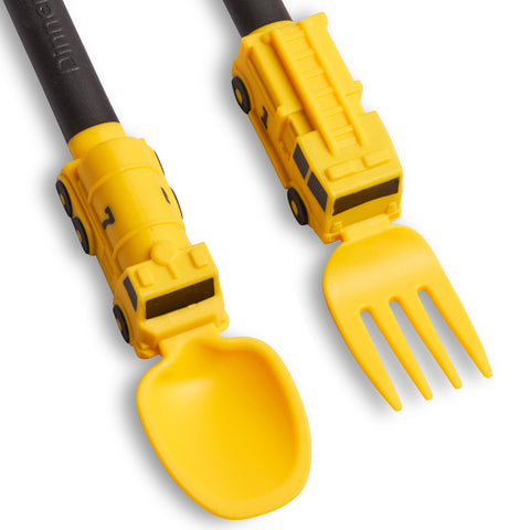 2-Piece Firefighter Themed Utensil Set
